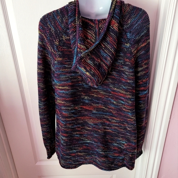 Eddie Bauer Women's Sweater Hoodie Size Medium - Picture 2 of 8